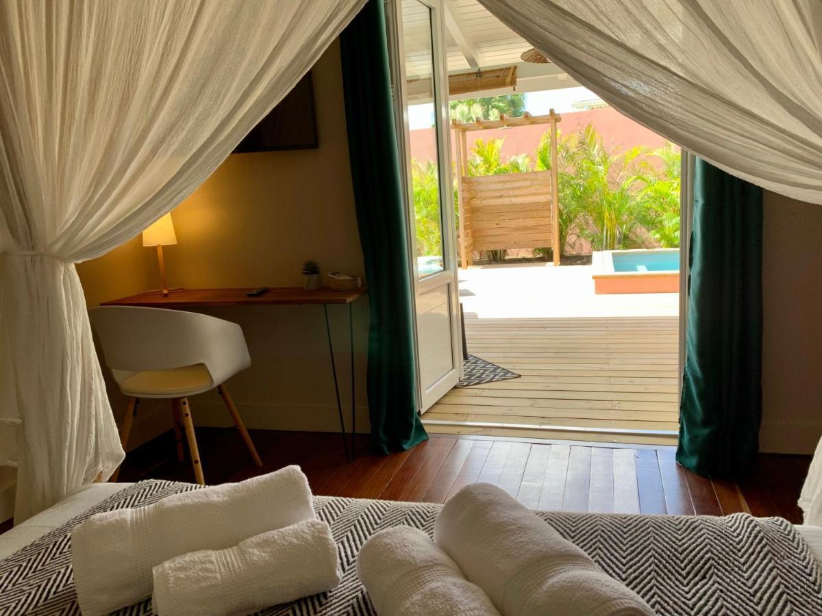 Kokogites, Bungalows Avec Piscines Privatives Saint-Francois  Exterior foto