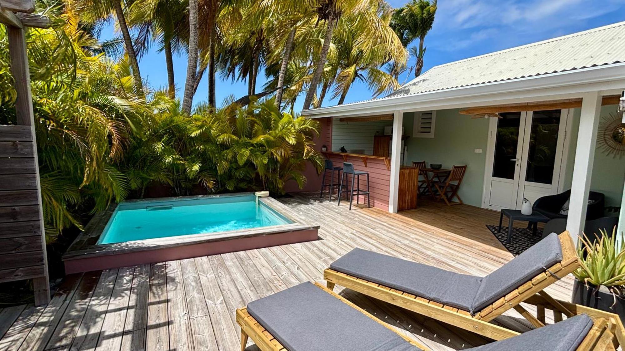 Kokogites, Bungalows Avec Piscines Privatives Saint-Francois  Exterior foto